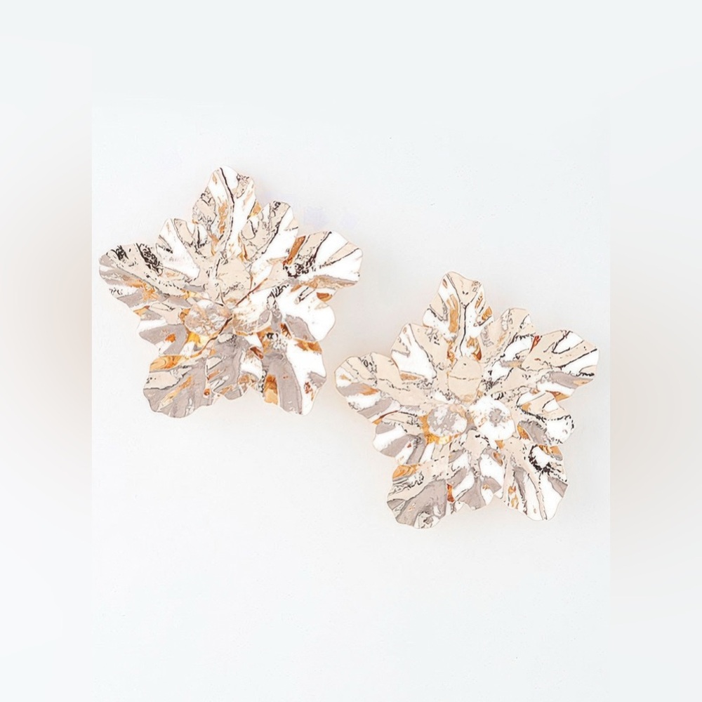 Falling maple leaves earrings fall fashion women’s